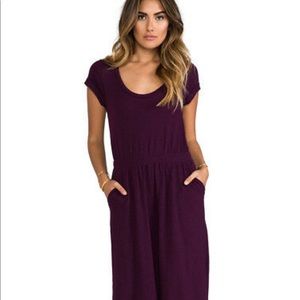 Free People Jersey A-line open back dress, size S